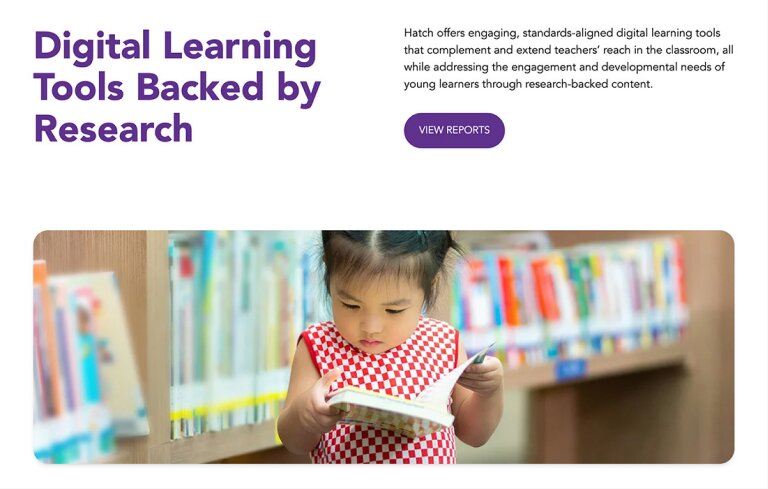 Hatch website module — digital learning tools